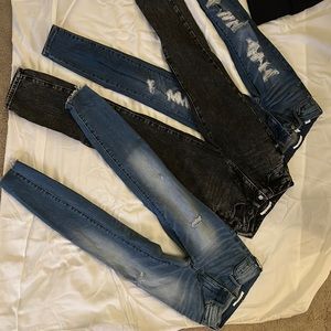 Pacsun 22 inch jeans and skirt